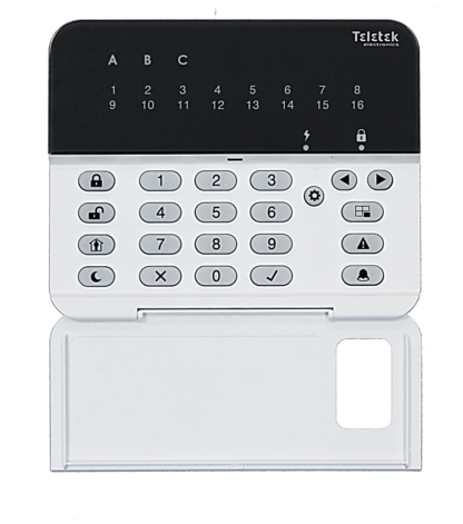 Teletek Eclipse LED16A VG TR Konuşan Keypad