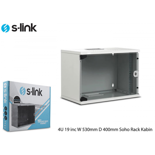 S-LINK 4U 530x400 Soho Rack Kabinet