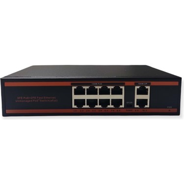PG 1108PLS 8+2 Megabit Poe Switch