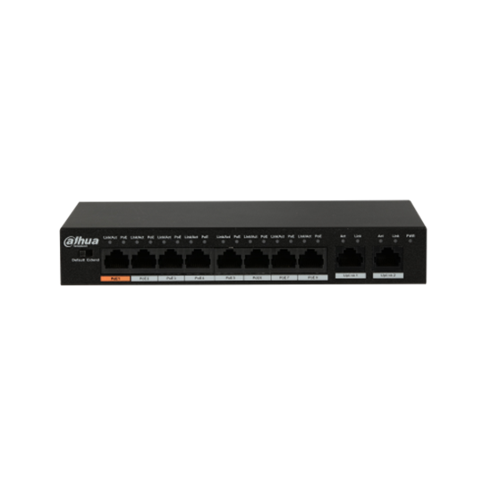 Dahua 3010 8ET 96 8 Port+2 Gigabit Poe Switch