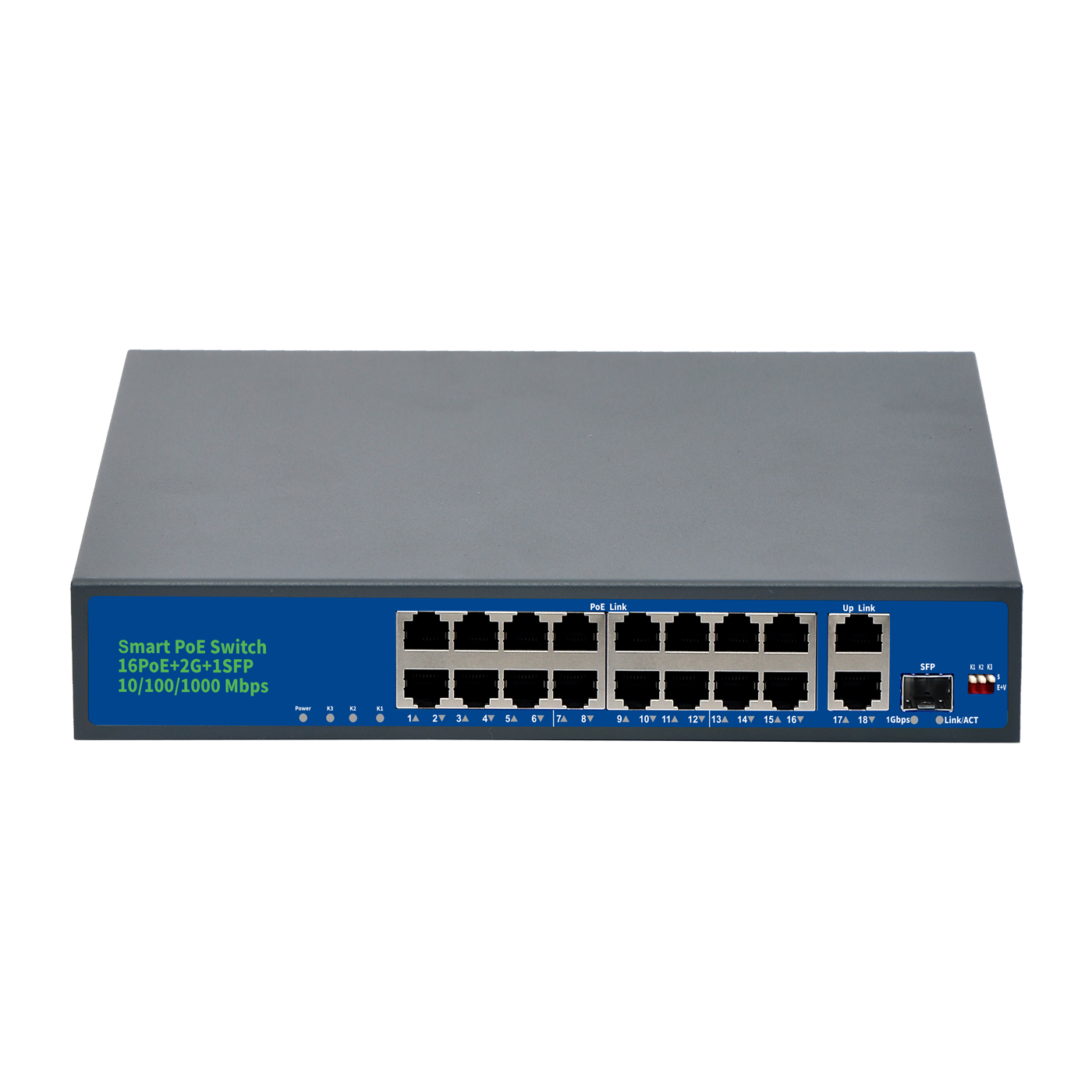Kodicom 16+2 Gigabit Poe Switch