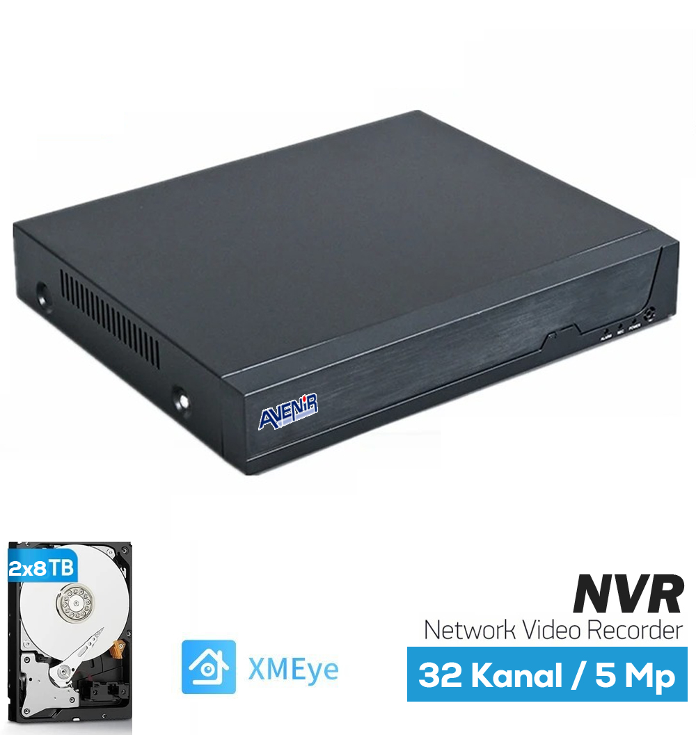 Avenir AV-NVR32 32 Kanal NVR Kayıt Cihazı