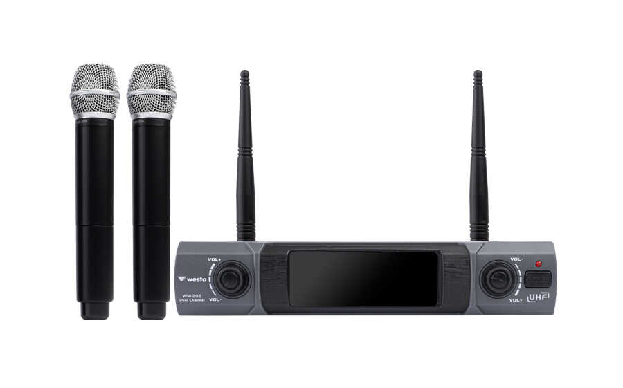 Westa WM 202H Receiver +2 Handheld Mikrofon