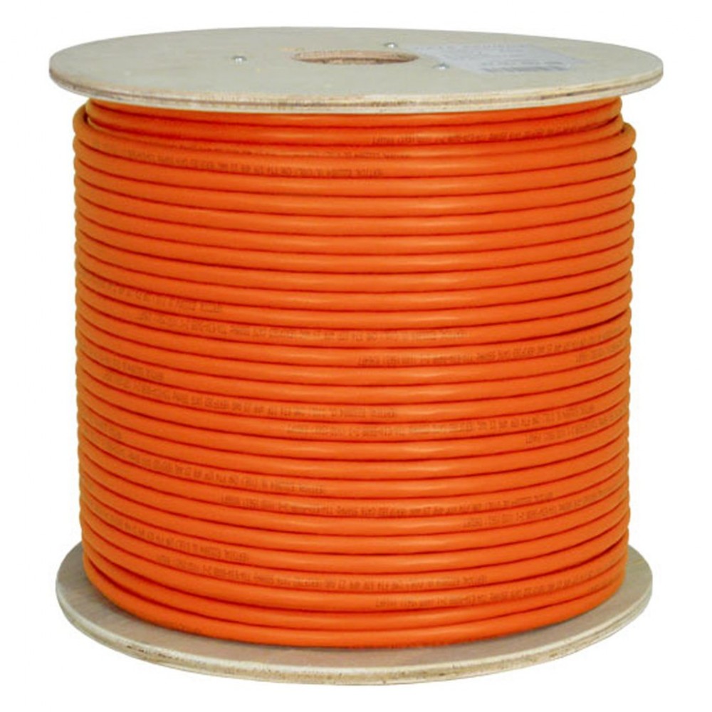 Ülkü 23 Awg Bakır Helojen Free Turuncu Cat6 Kablo