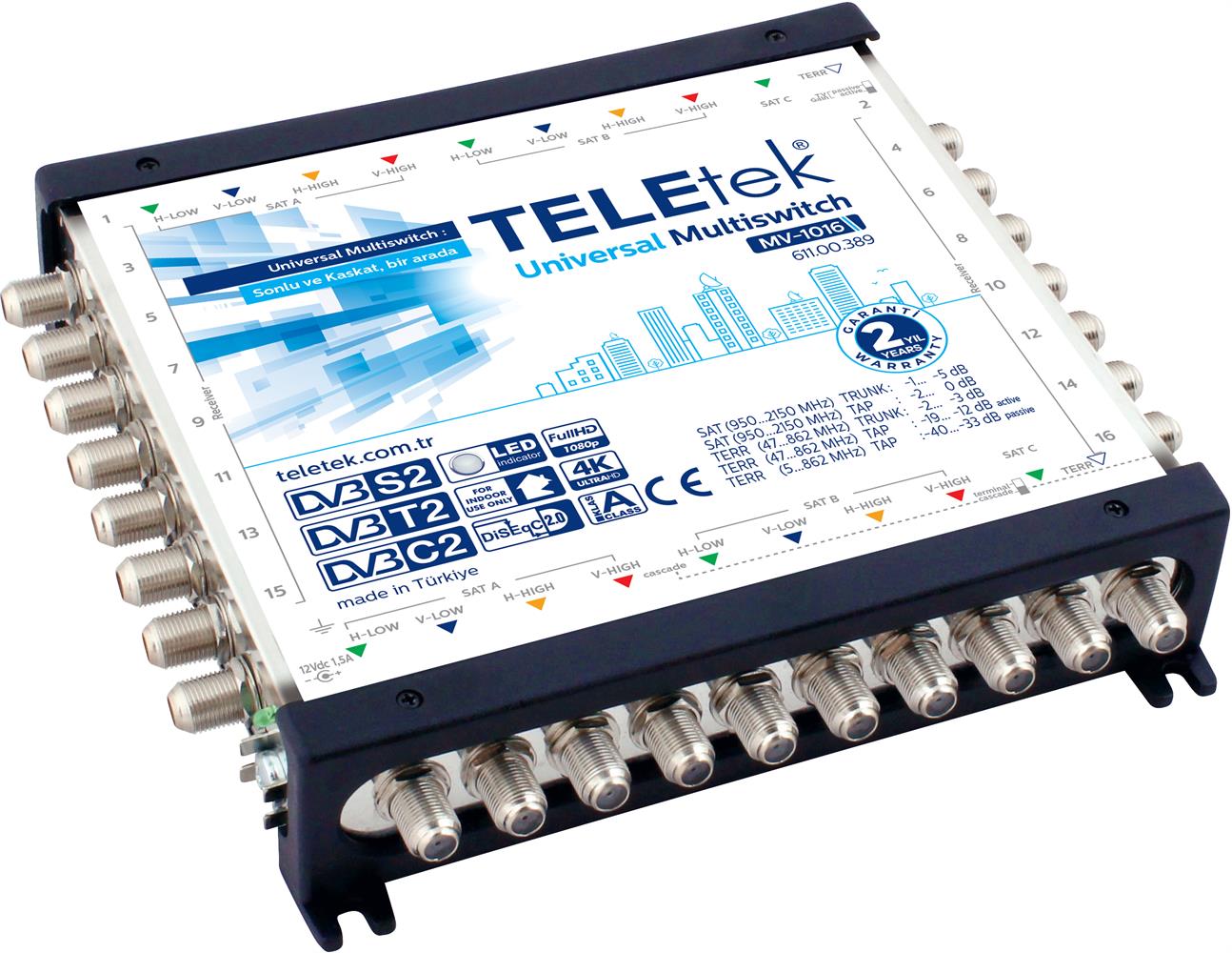 Teletek Mv-1016 Multiswitch