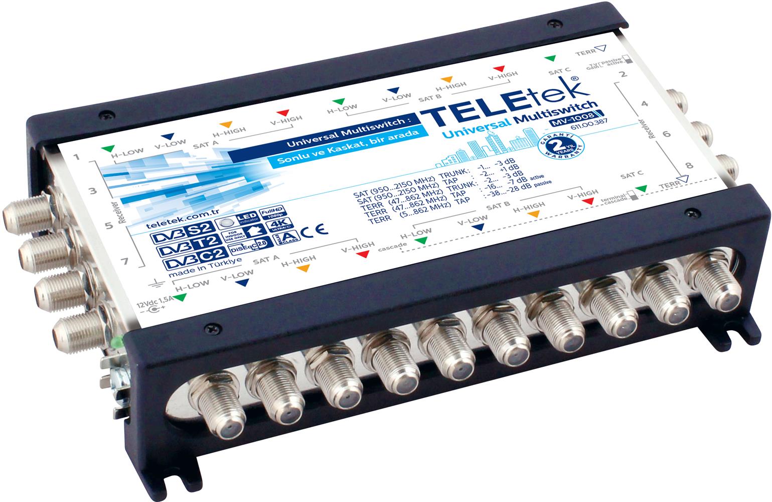 TelEtek Mv-1008 Multiswitch