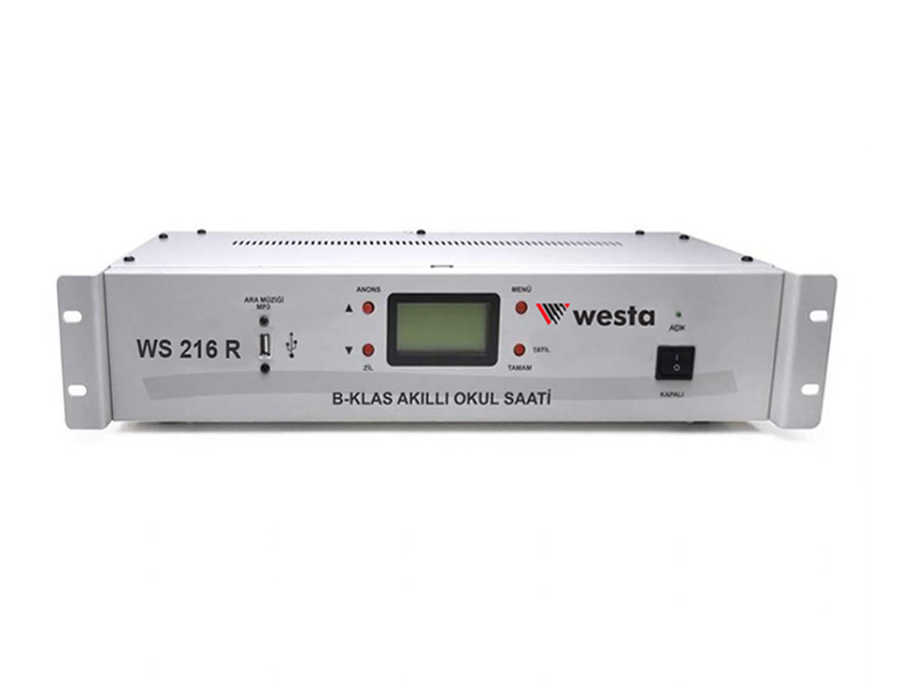 Westa Ws 216 R B klas Akıllı Okul Zil Saati