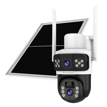 Vstarcam CB67-D 2 Kameralı Wifi Solar Kamera