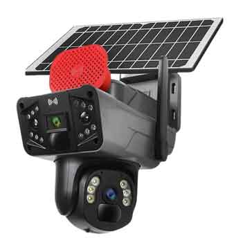 O-KAM-3915 6MP Dual Lens 4G Solar Camera