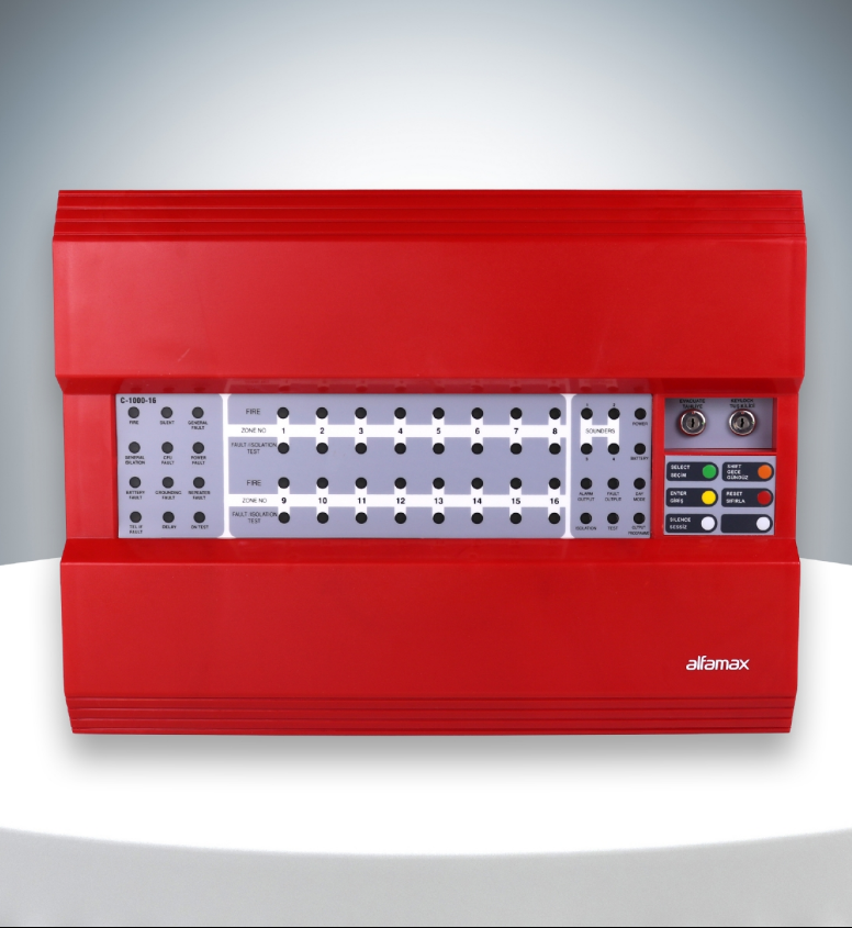 Alfamax C 1000-4 Zone Yangın Alarm Paneli