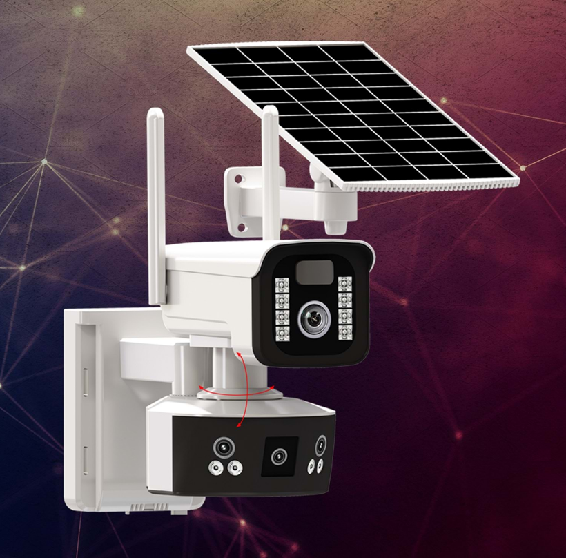 O-KAM-3920 3MP+3MP 4G Solar Camera