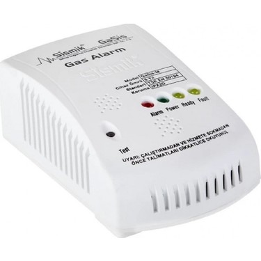 Sismik 12-24V DC Gaz dedektörü