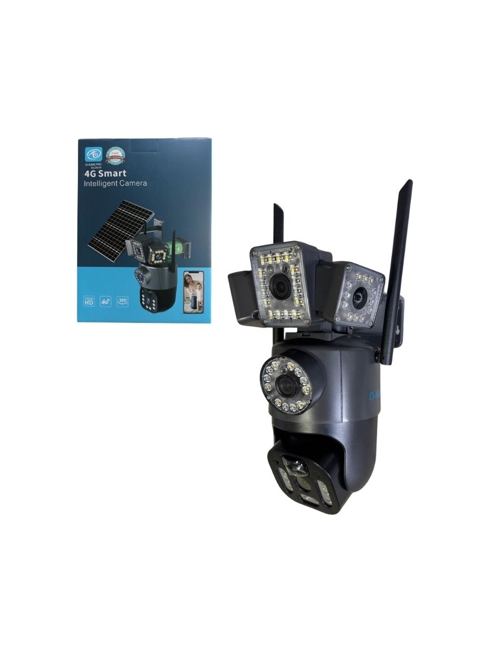 O-KAM-3918 9MP 4G Solar Camera
