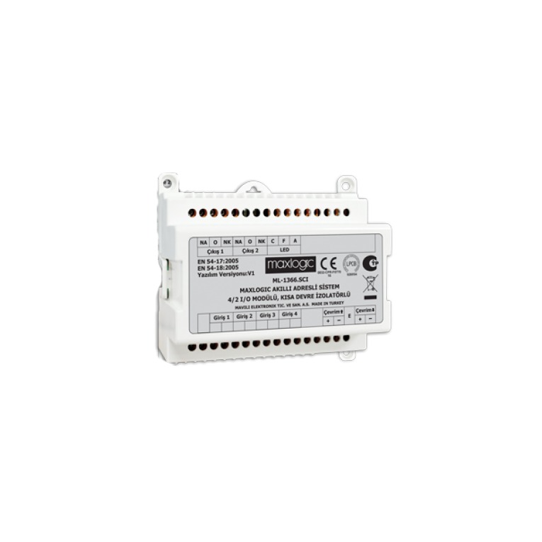 Maxlogic Ml-1372 Akıllı Adresli Bölge Denetim Modülü