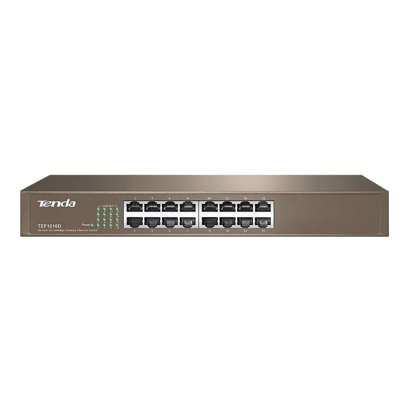 Tenda Tef1016D 16 Port Desktop Ethernet Switch