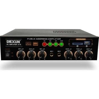 Dexun D-70 70W 100V Amfi Usb
