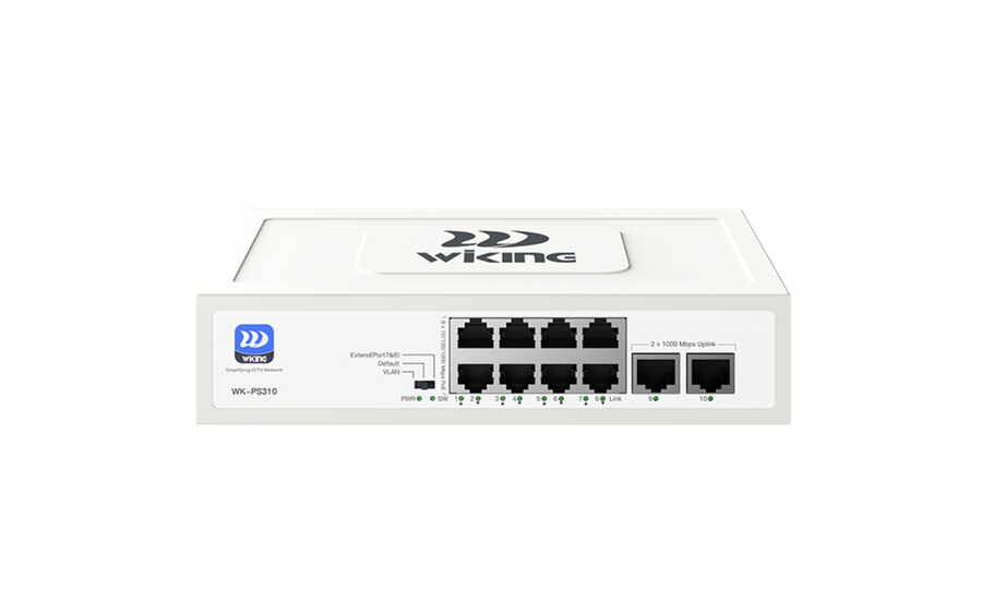 Witek WK-PS310 8+2 Full Gigabit Poe Switch