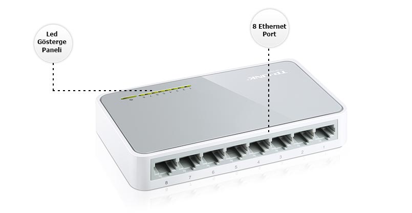 Tp Link 8 Port Megabit Switch