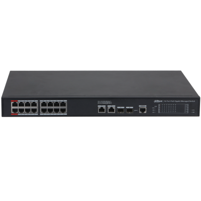 Dahua S4220-16GT-240 20 Port Gigabit 16 Port PoE'li Yönetilebilir Switch