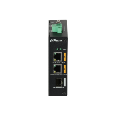 Dahua PFS3103-1GT1ET-60-V2 1*1000 Base-X, 1*10/100 Base-T (PoE Güç Kaynağı)