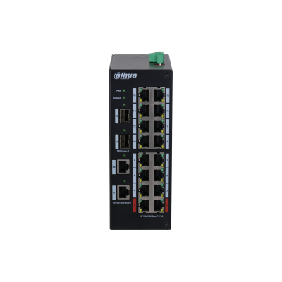 Dahua HS3220-16GT-190 16 Port Gigabit PoE'li Switch