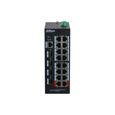 Dahua HS4420-16GT-190 16 Port Yönetilebilir PoE'li Switch