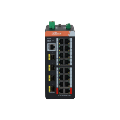 Dahua IS4420-16GT-240 16 Port Gigabit PoE'li Yönetilebilir Switch