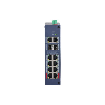 Dahua CHS4212-8GT-110 10 Port Gigabit 8 Port PoE'li Bulut Yönetimli Switch