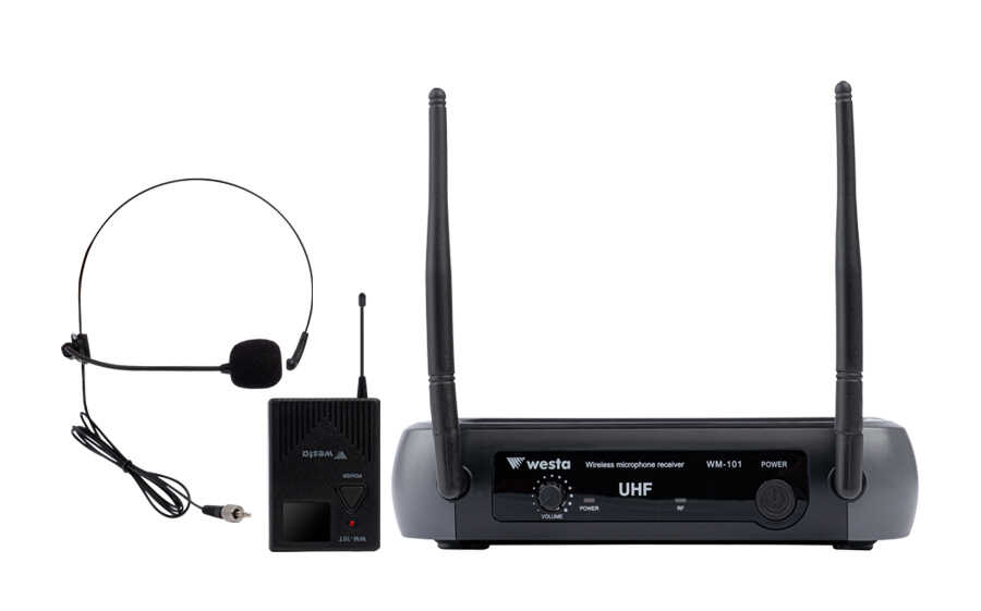 Westa Wm 101T 1 Receiver + 1 Yaka Mikrofon Seti