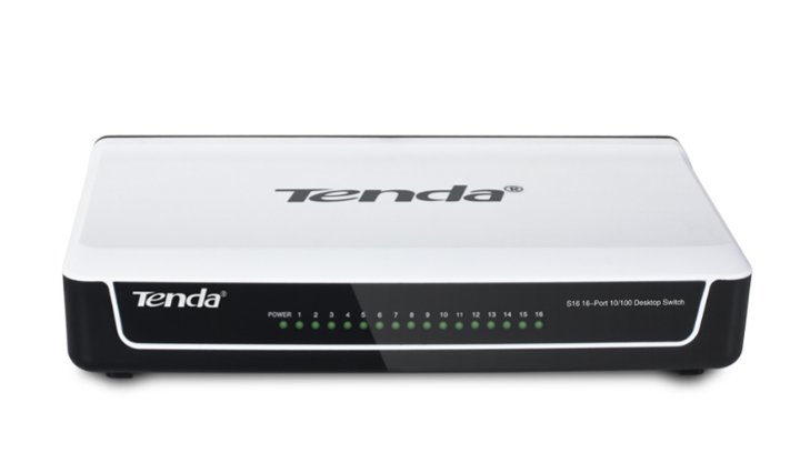 Tenda S16 16 Port 10/100 Network Switch