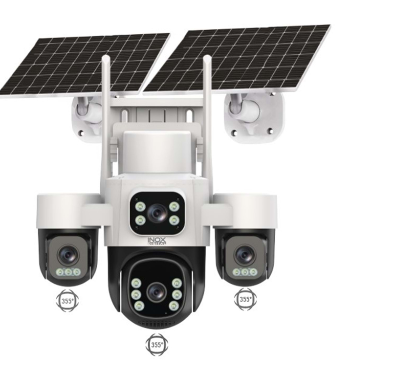 INOX X24 6 Motorlu 3PT 4G E-sim Solar Kamera