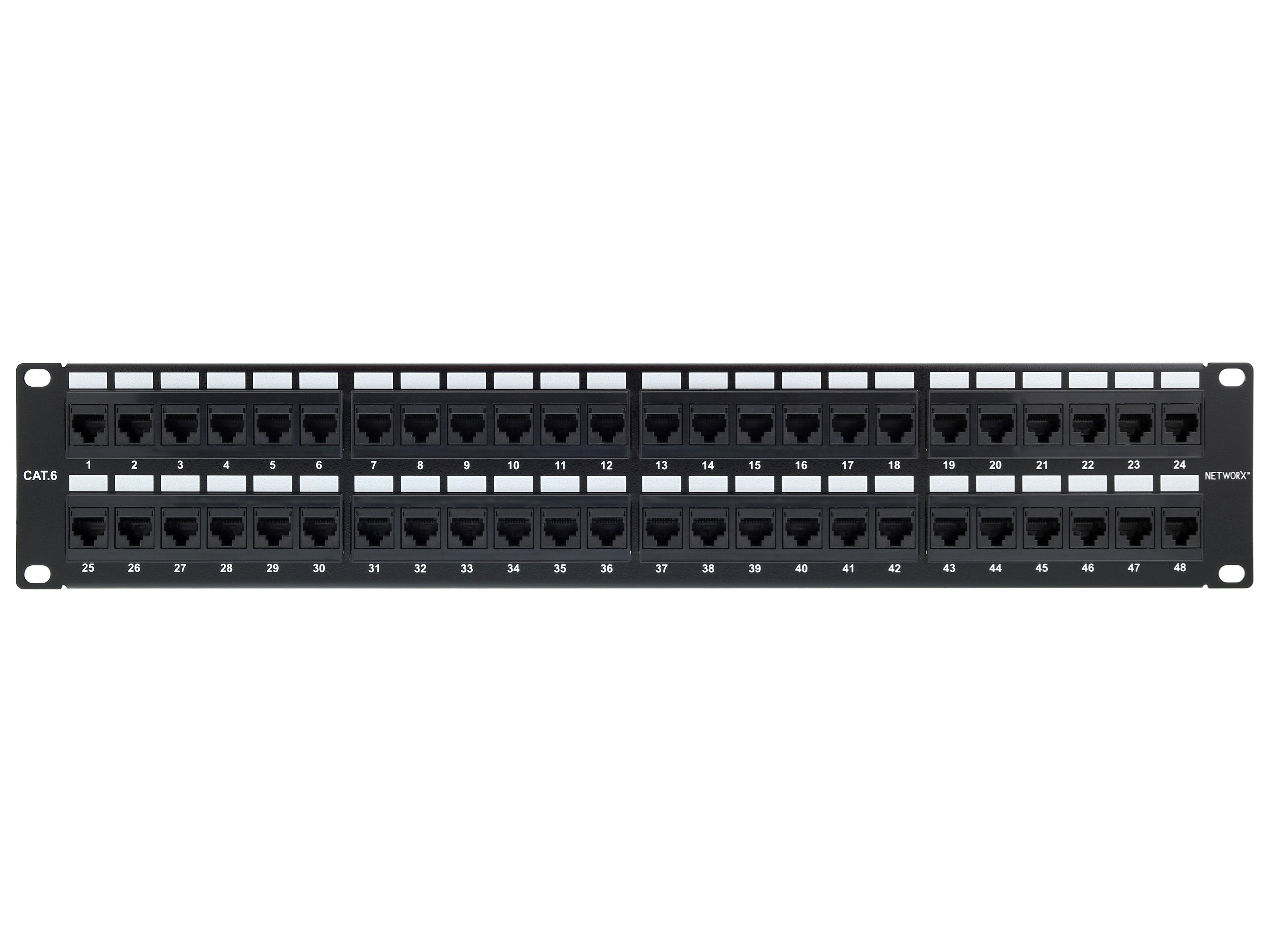 48 Port 2u Patch Panel