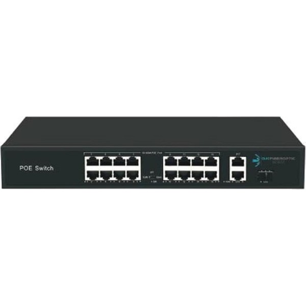 ODS-16P2U-200 16+2 POE Switch