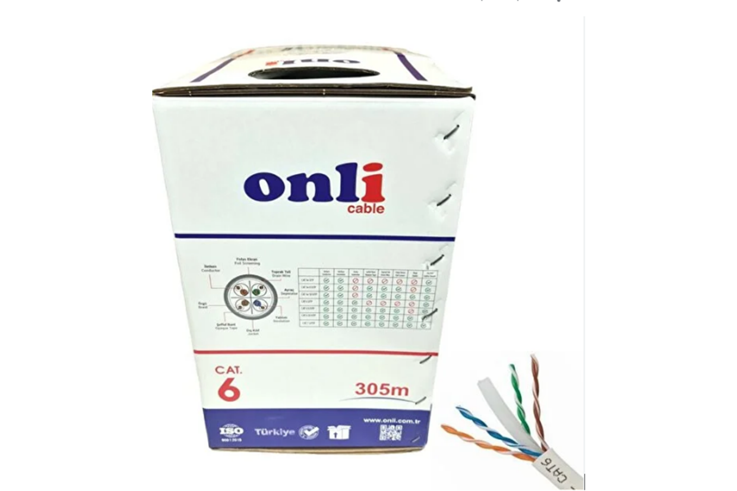 Onli 24 AWG Cat6 Kablo