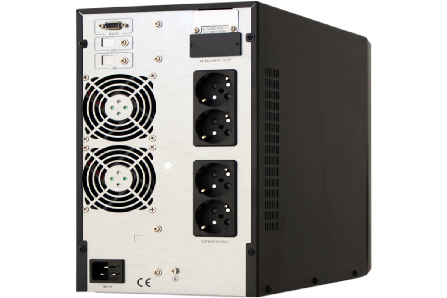 Volt On-Line Monofaze 2 KVA 1/1 Ups