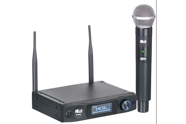 Wöller W-910 Tek El Microphone Seti