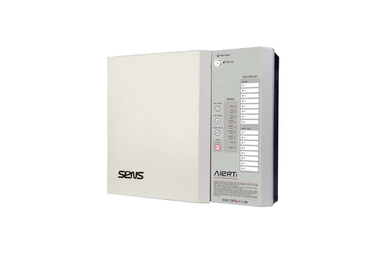 Sens Alerti Konvansiyonel 2 Zone Alarm Paneli