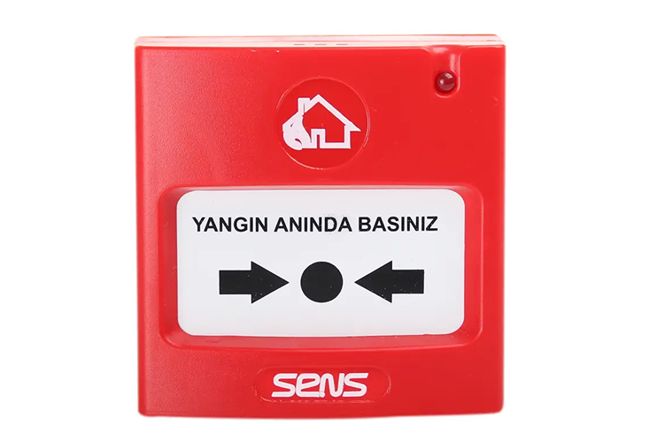 Sens Adreslenebilir S6-ACP-300 Yangın İhbar Butonu